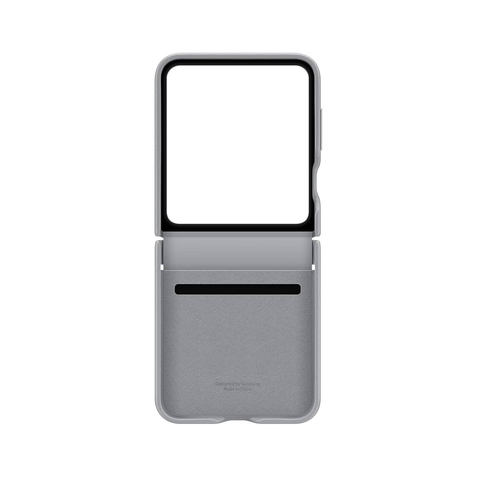 Galaxy Z Flip Series Faux Leather Folding Case - SCS India