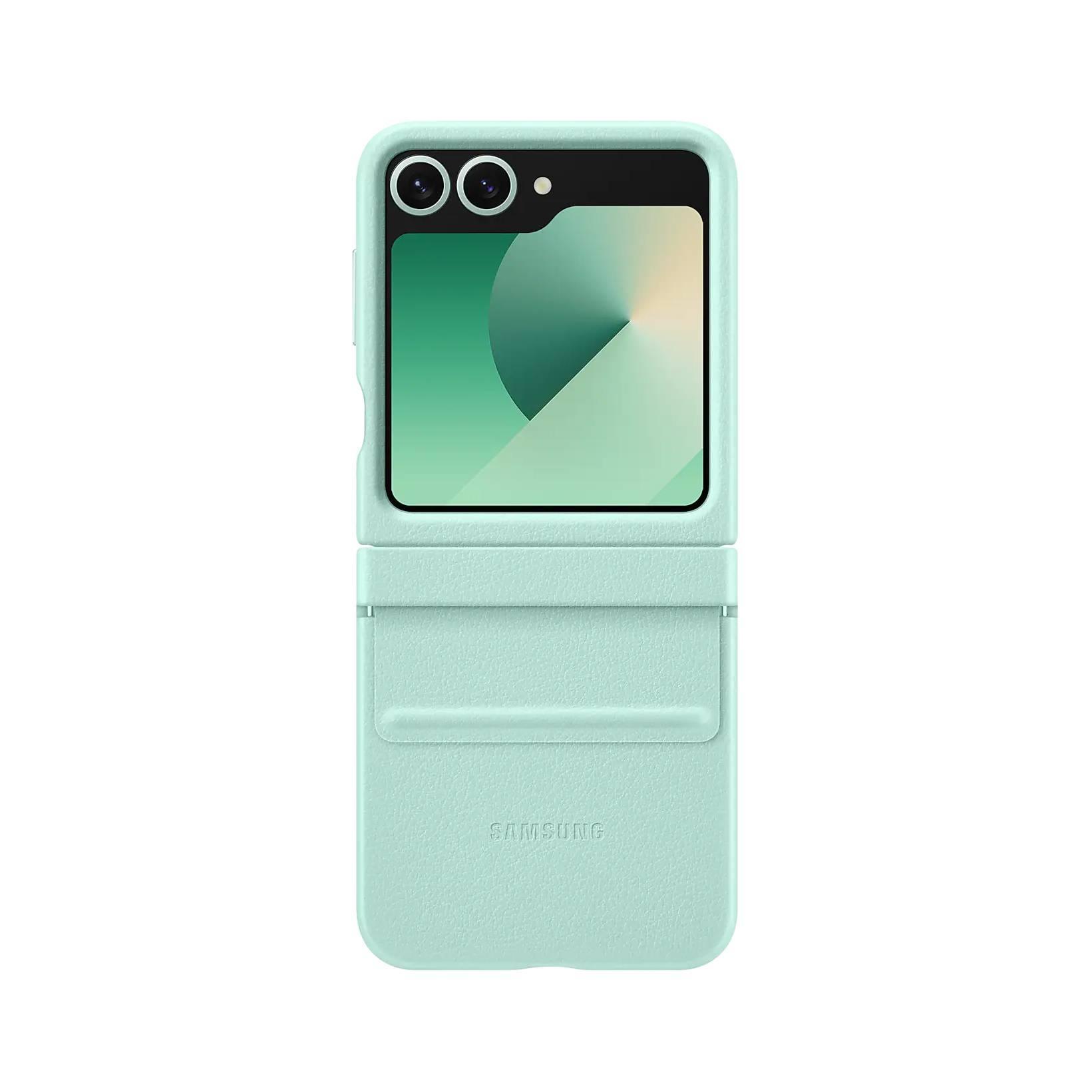 Galaxy Z Flip Series Faux Leather Folding Case - SCS India