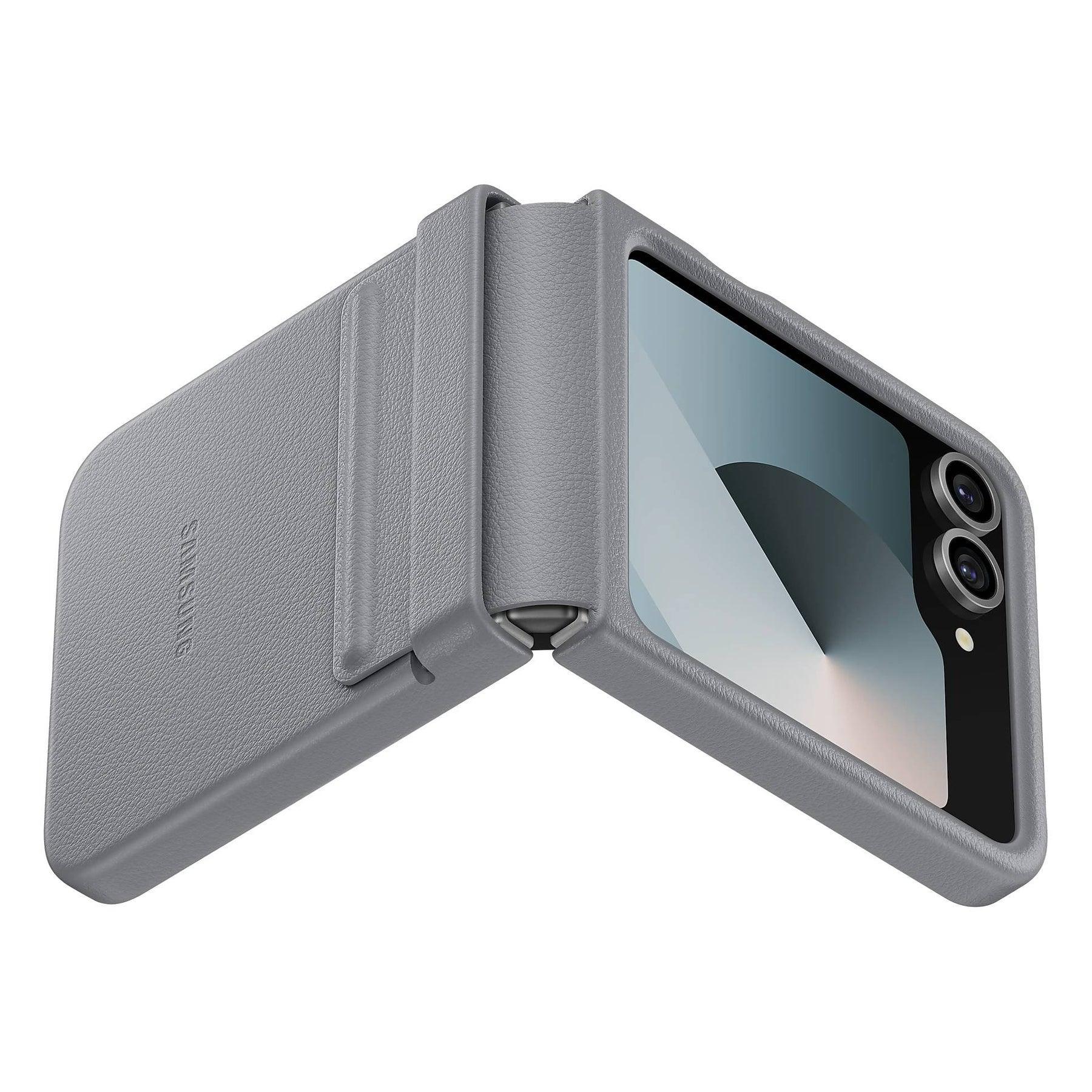 Galaxy Z Flip Series Faux Leather Folding Case - SCS India