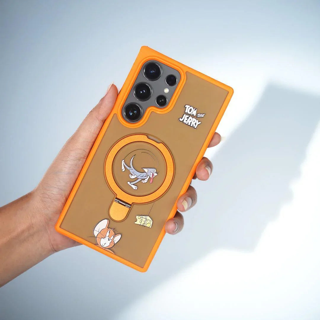 Playful Cartoon Ring Stand Case - SCS India