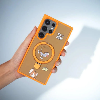 Playful Cartoon Ring Stand Case - SCS India