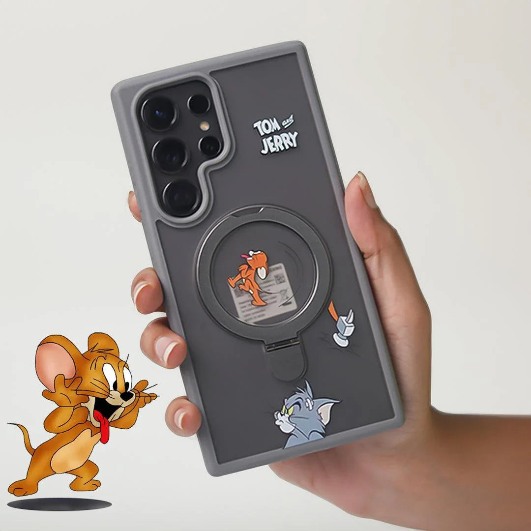 Playful Cartoon Ring Stand Case - SCS India