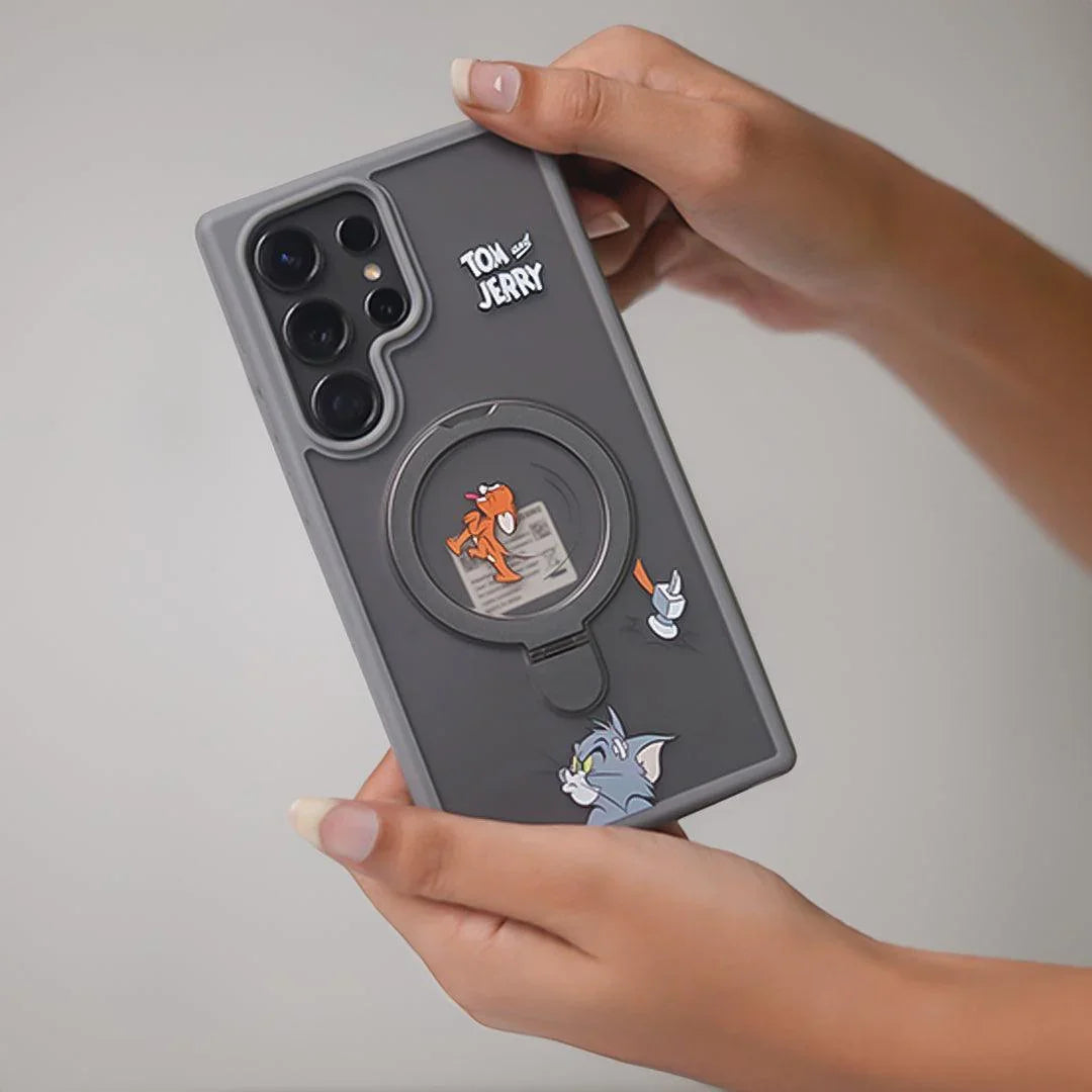 Playful Cartoon Ring Stand Case - SCS India