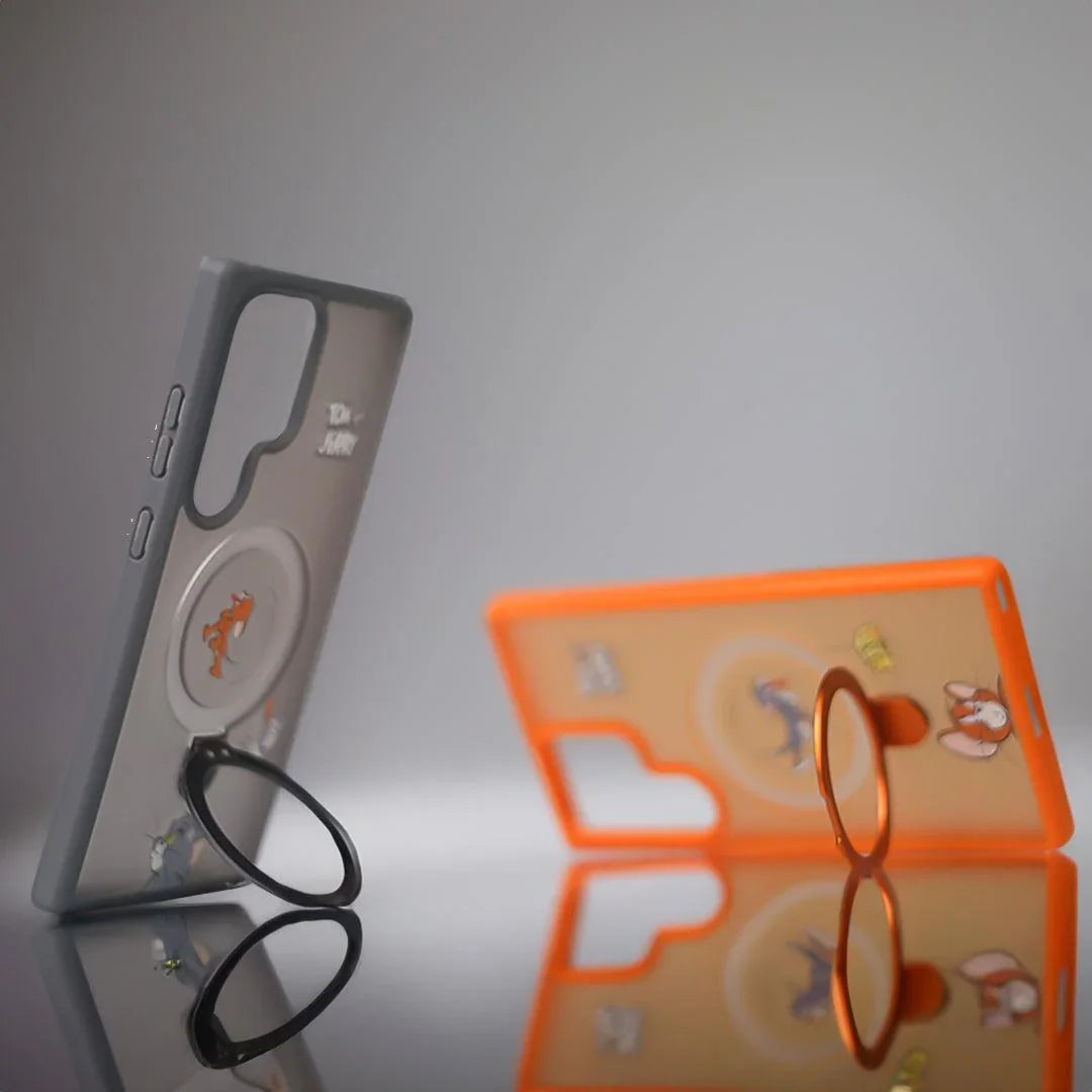 Playful Cartoon Ring Stand Case - SCS India