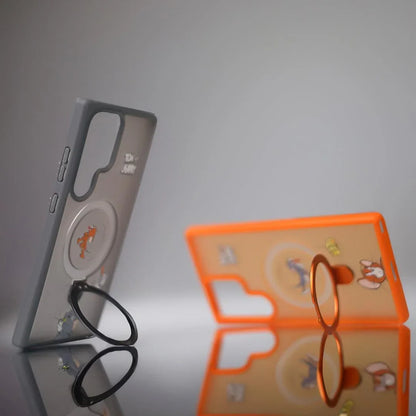 Playful Cartoon Ring Stand Case - SCS India