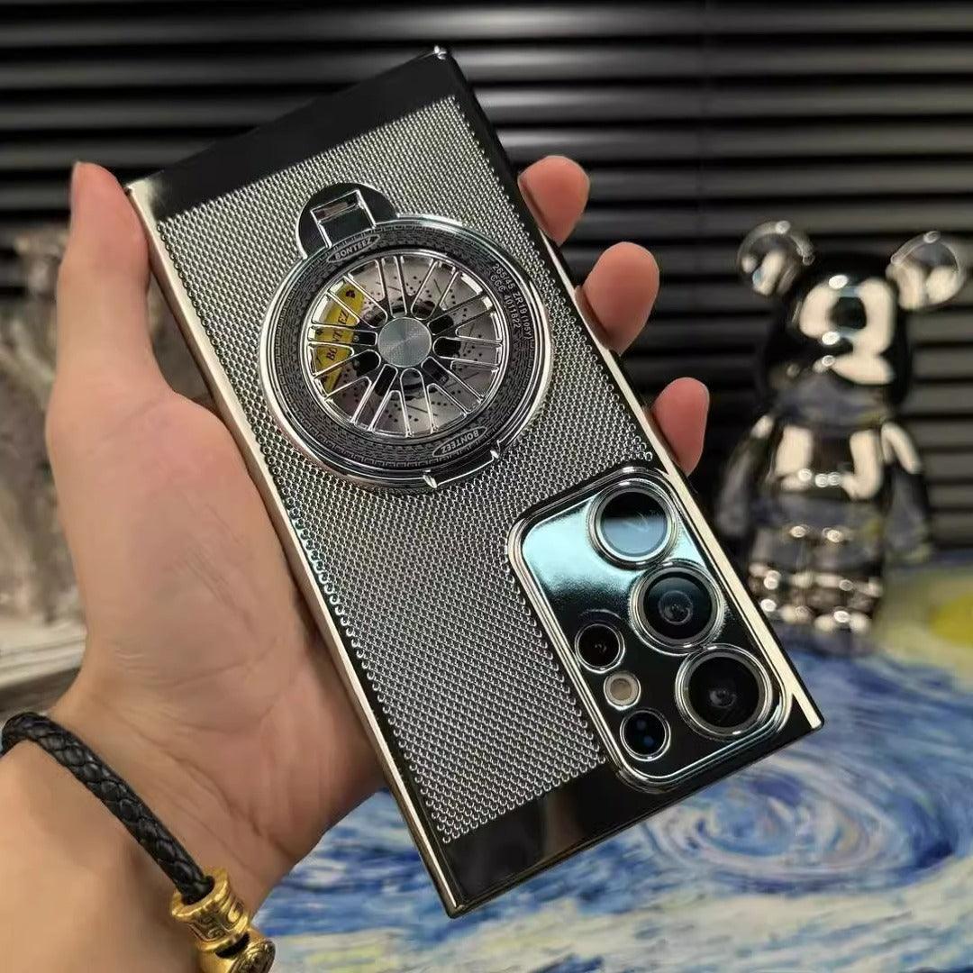 Brilliant Spin Rotating Wheel Stand Case - SCS India