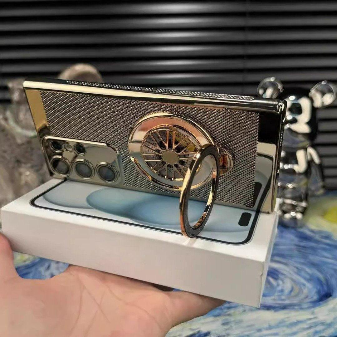 Brilliant Spin Rotating Wheel Stand Case - SCS India