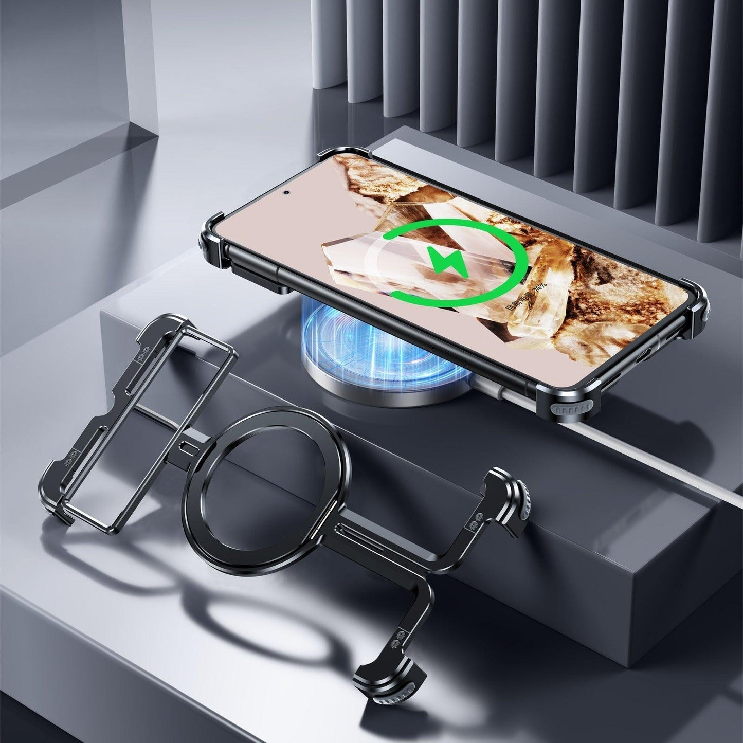 Pivot Guard Magnetic Ring Stand Case - SCS India