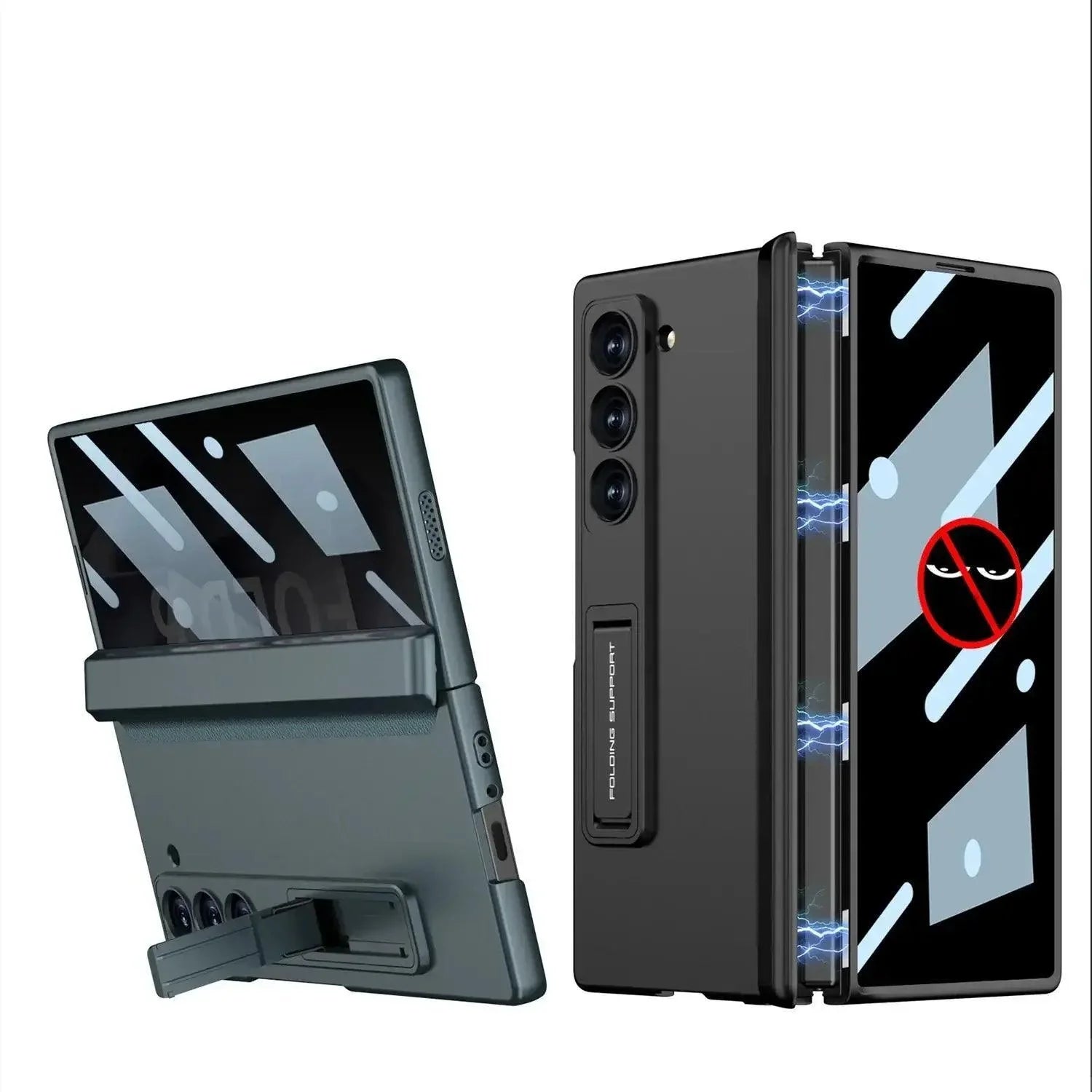 Galaxy Z Fold6 Ultimate Armor Privacy Screen Case [ Anti- Spy Glass] - SCS India