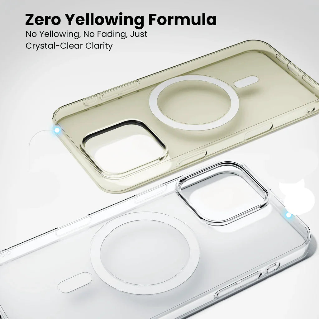 Anti-Yellow Magsafe Clear Case - SCS India