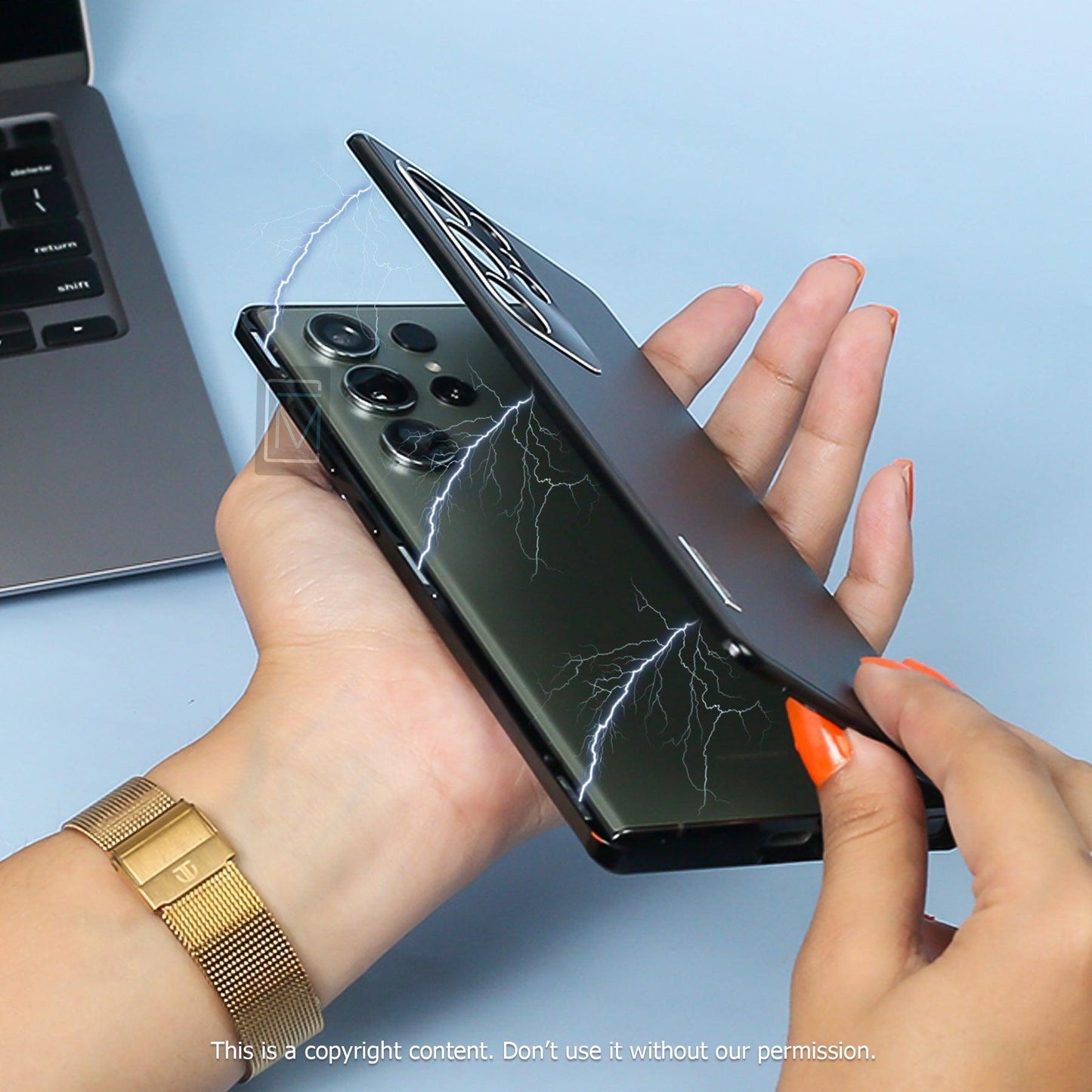 Luxury Magnetic Metal Frame Case - SCS India